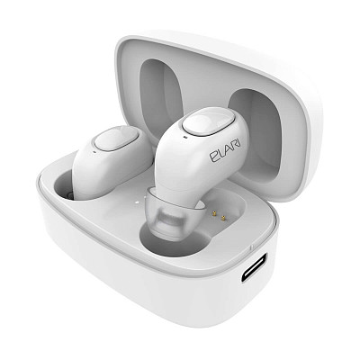 Наушники Elari EarDrops Bluetooth TWS White (EDS-1WHT)