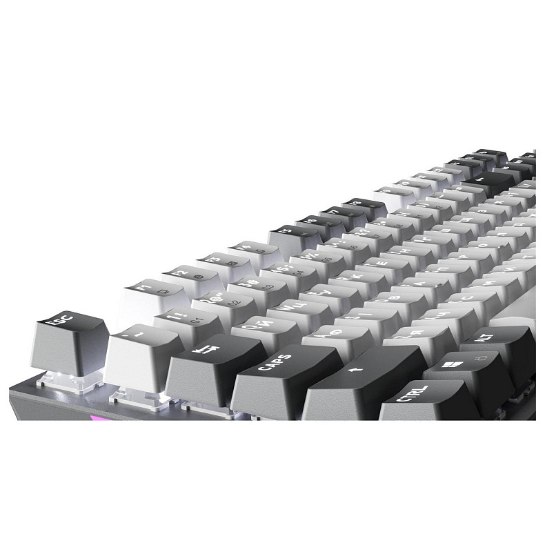 Клавиатура GamePro Genesis Metallic MK144G Outemu Red Swithes USB Gray