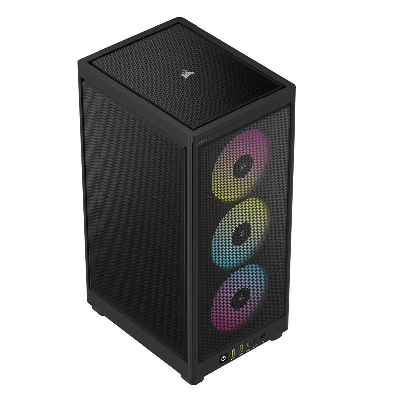 Корпус Corsair 2000D RGB Airflow Black (CC-9011246-WW)