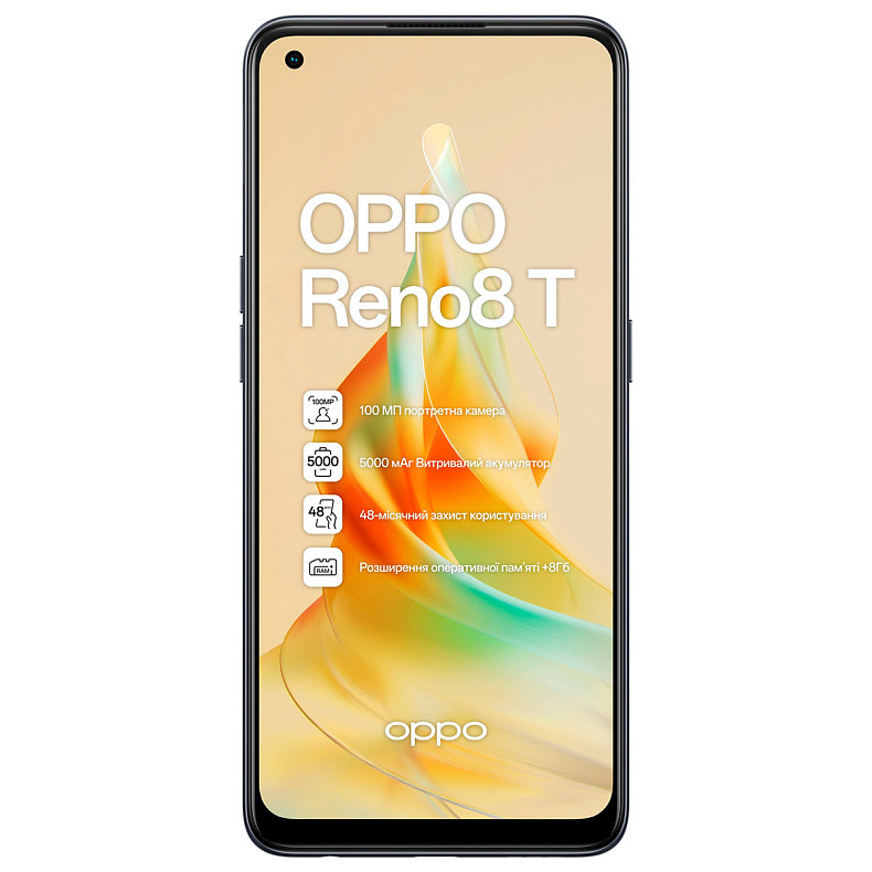 Смартфон Oppo Reno8 T 8/128GB Dual Sim Midnight Black