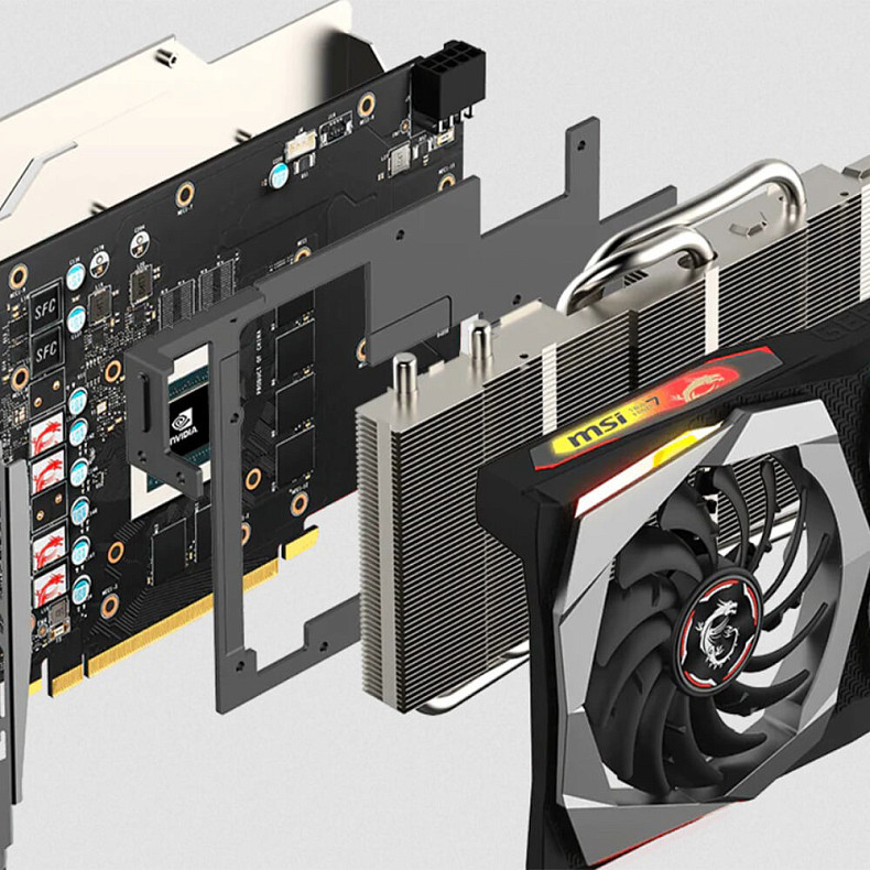 Видеокарта GF GTX 1660 Super 6GB GDDR6 Gaming X MSI (GeForce GTX 1660 Super Gaming X)