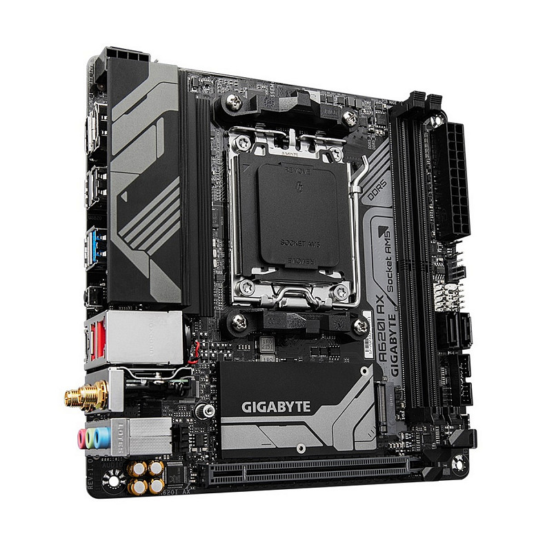 Материнская плата Gigabyte A620I AX Socket AM5