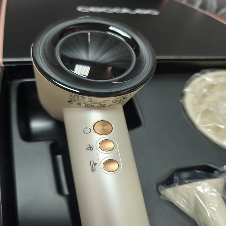 Фен-стайлер CECOTEC DryGlam Waves Champagne 4in1 - Повреждена упаковка