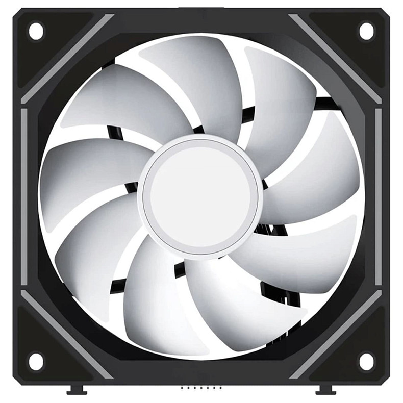 Набір із трьох вентиляторів Ocypus GAMMA F12 UNI BK ARGB 120MM 3 IN 1 (GAMMA-F12-BK3AM00U-GL)