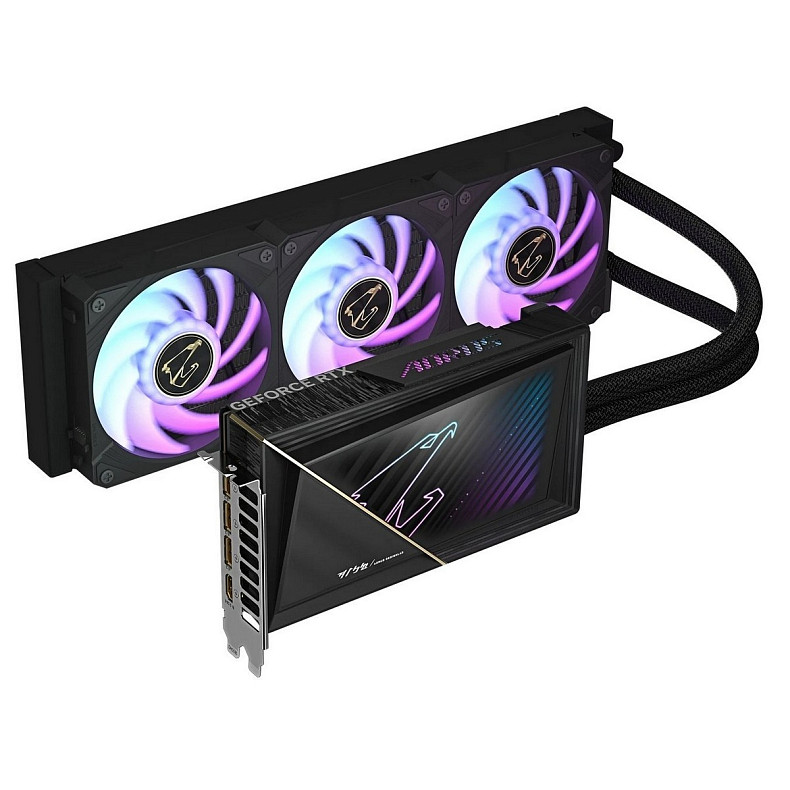 Видеокарта Gigabyte Aorus Xtreme Waterforce RTX 5080 16GB GDDR7 (GV-N5080AORUSX W-16GD)