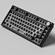 Клавіатура FL ESPORTS DIY-barebone MK750 Black Three-Mode (MK750-7980)