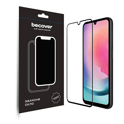 Захисне скло BeCover для Samsung Galaxy A24 4G SM-A245 Black (709083)