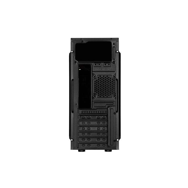 Корпус 2E Alfa E190-3U, без БП, 2xUSB3.0, 1xUSB2.0, Perforated Side, ATX, черный