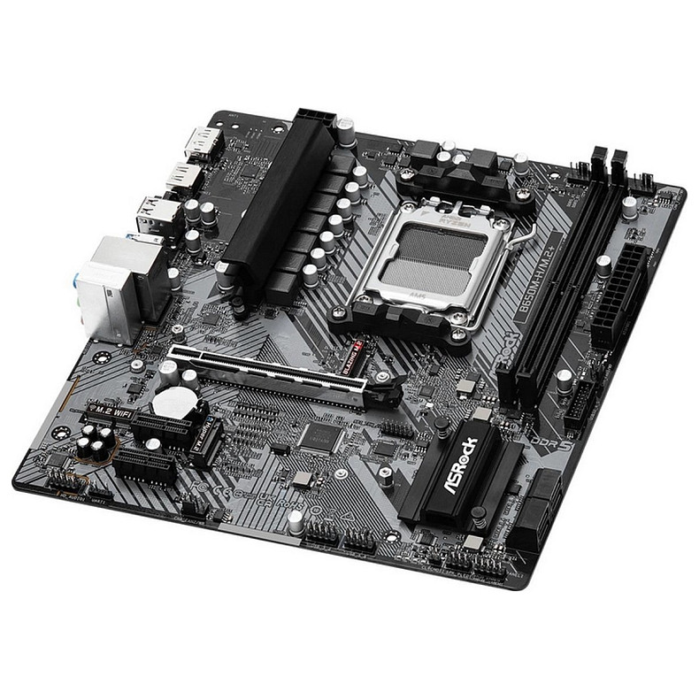 Материнська плата ASRock B650M-H/M.2+ sAM5 B650 2xDDR5 M.2 HDMI DP mATX