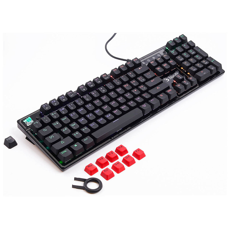 Клавиатура A4Tech B750N Bloody Black USB
