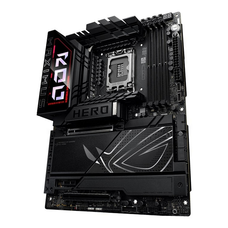 Материнская плата ASUS ROG MAXIMUS Z890 HERO s1851 Z890 4xDDR5 M.2 Thunderbolt HDMI Wi-Fi BT ATX