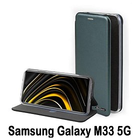 Чохол-книжка BeCover Exclusive для Samsung Galaxy M33 5G SM-M336 Dark Green (707944)