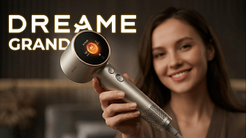 Dreame Grand – обзор сверхсовременного фена: AI функции, режим PET MODE и авто старт!