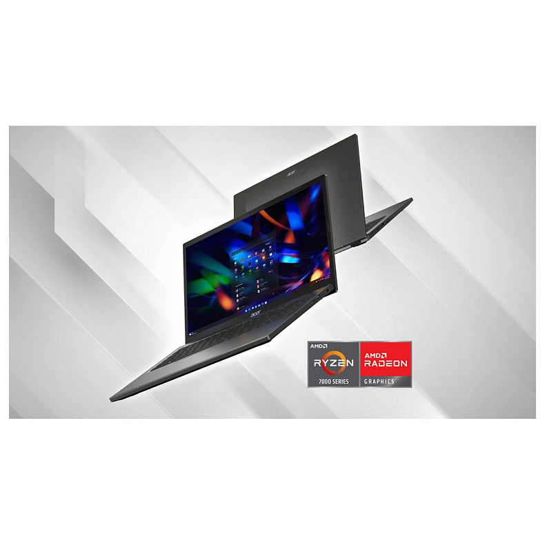 Ноутбук Acer Extensa EX215-23 15.6" FHD IPS, AMD R5-7520U, 16GB, F512GB, UMA, Lin, сірий