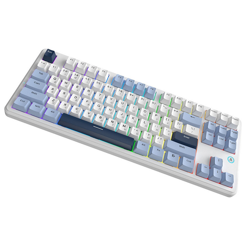 Клавиатура Ajazz AK870 V2 Flying Fish Switch White USB-C (AK870-V2-FF-BWB)