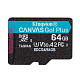 Карта пам'яті MicroSDXC 64 GB UHS-I/U3 Class 10 Kingston Canvas Go! Plus R200/W200MB/s (SDCG4/64GBSP)