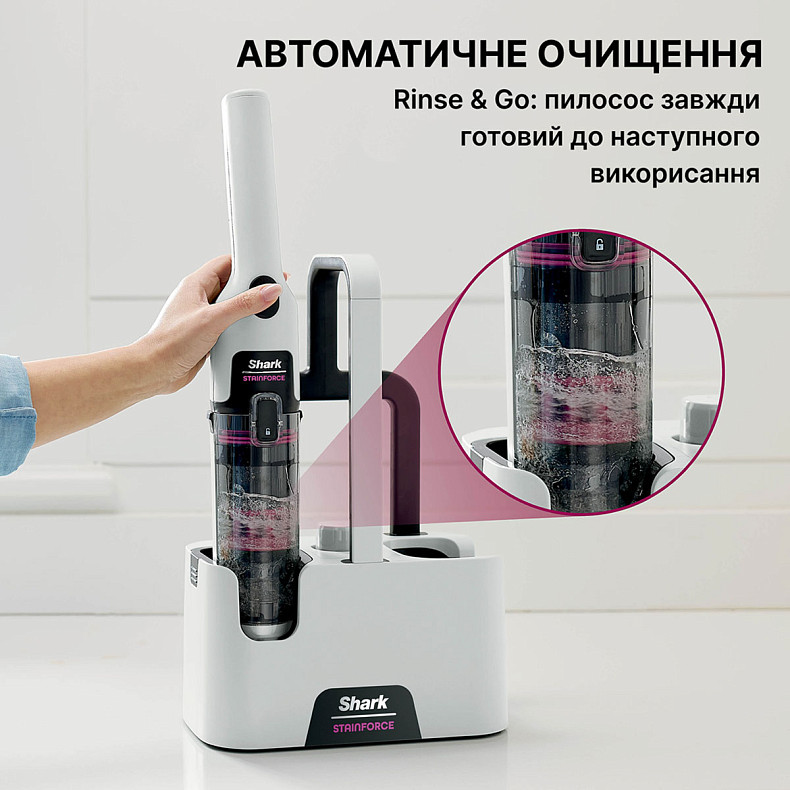 Ручний пилосос-плямовивідник Shark Stain-Destroying Spot HX100EUT