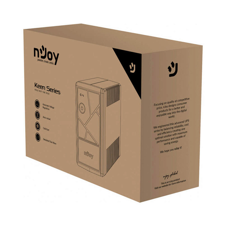 ИБП NJOY Keen 600 (UPLI-LI060KE-CG01B)