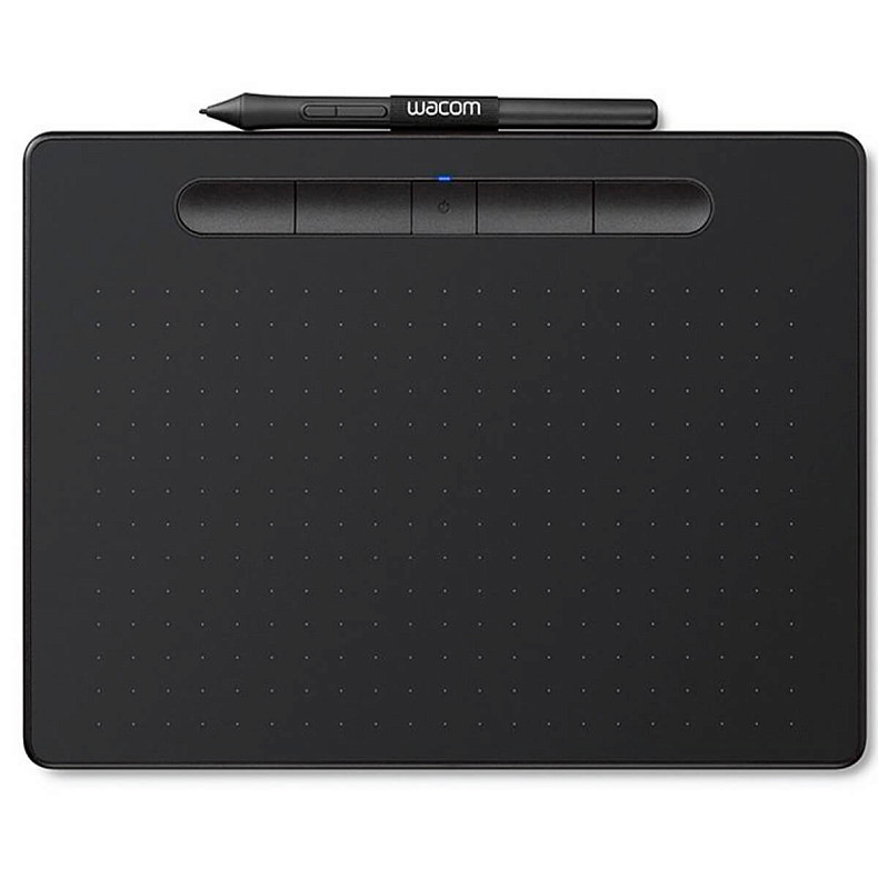 Графічний планшет Wacom Intuos S Bluetooth Black Manga (CTL-4100WLK-M)