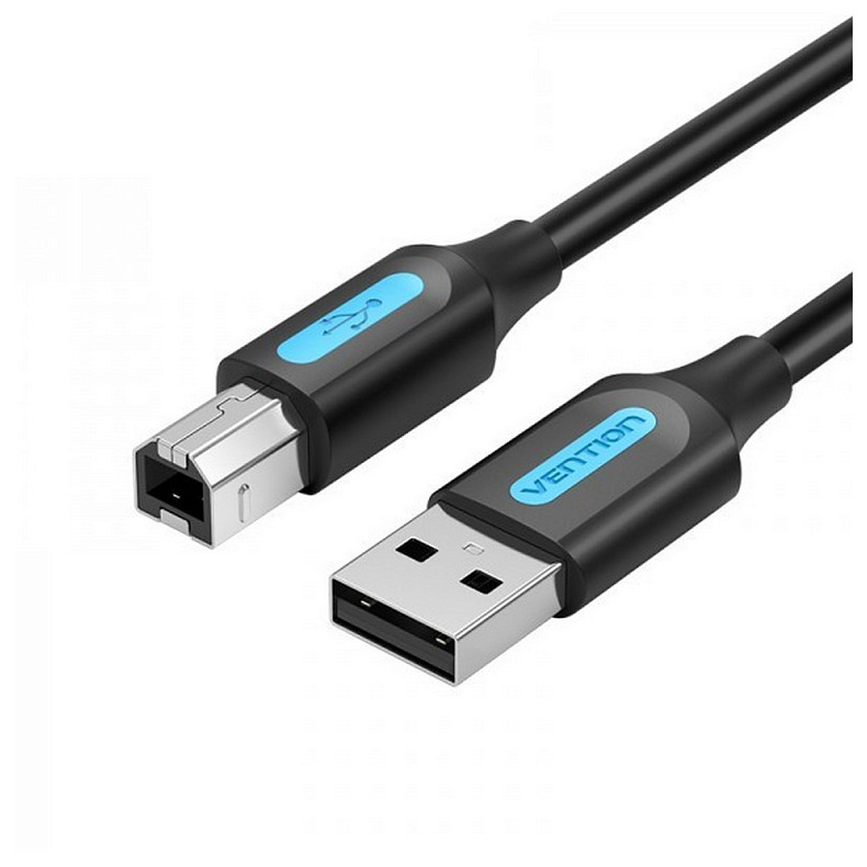 Кабель для принтера USB A Male - B Male Print 1 м (COQBF)