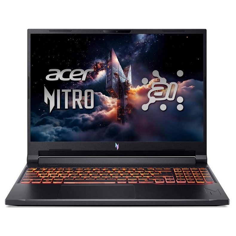 Ноутбук Acer Nitro V 16 ANV16-61 16" WUXGA IPS, AMD R5-340, 16GB, F512GB, NVD4050-6, Lin, черный