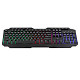 Игровая клавиатура XTRIKE ME KB-306 RU 114 кл. радужная LED подсветка, USB, черная