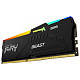 ОЗП Kingston Fury Beast RGB Black 2x32GB 5200 DDR5 (KF552C40BBAK2-64)