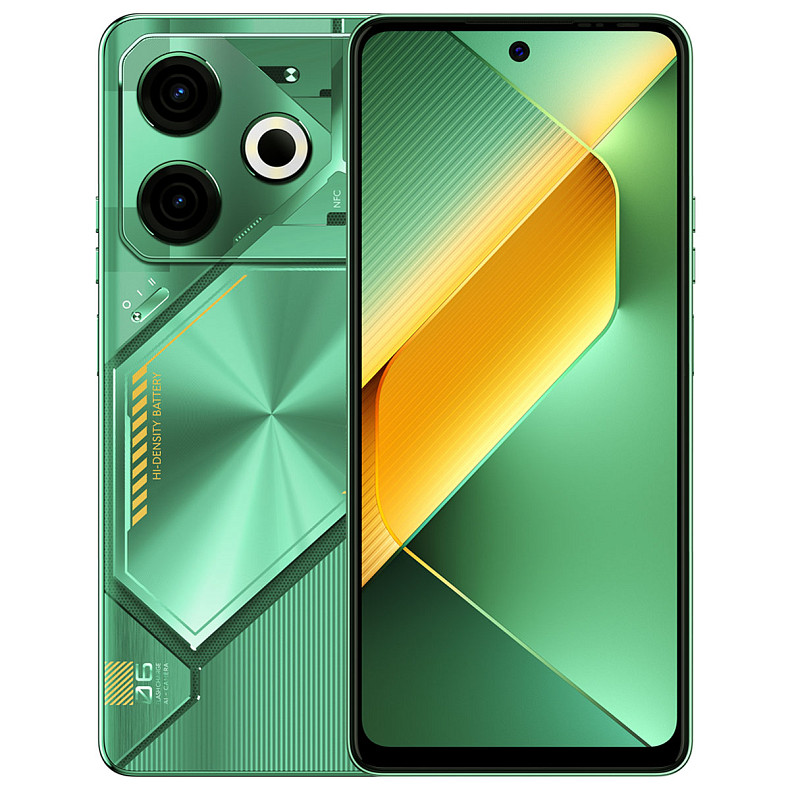 Смартфон Tecno Pova 6 Neo (LI6) 8/128GB Comet Green (4894947021039)