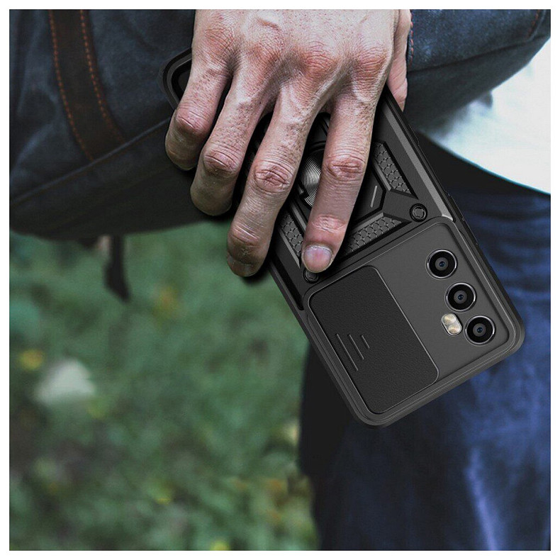 Чeхол-накладка BeCover Military для Realme C65 Black (712180)