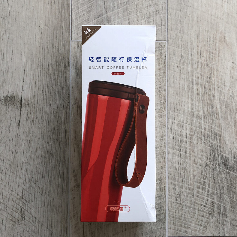 Kiss Kiss Fish Smart Coffee Tumbler Red - ПУ