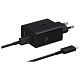 Сетевое зарядное устройство Samsung Power Adapter Type-C Cable 50W Black (EP-T5020XBEGEU)