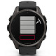 Спортивний годинник Garmin Fenix 8 43mm AMOLED Sapphire Carbon Gray DLC Titanium with Black Silicone Band