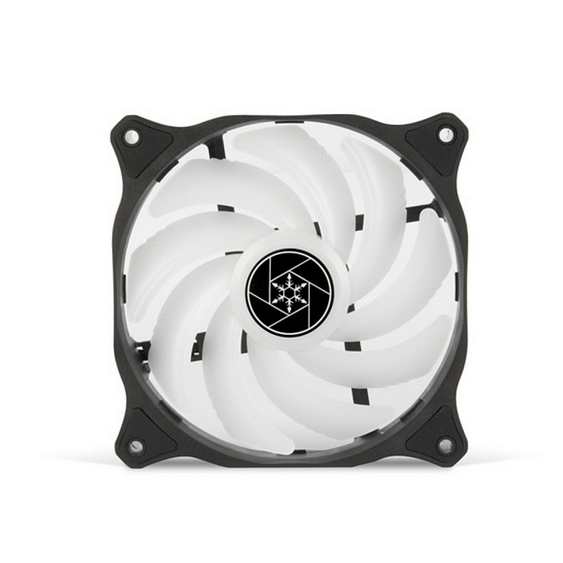 Корпусный вентилятор SilverStone Air Blazer AB120R-ARGB 120мм, ARGB, полуразращ., черн.рамка