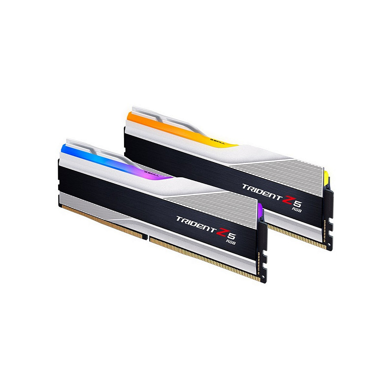 ОЗУ DDR5 2x16GB/6800 G.Skill Trident Z5 RGB Silver (F5-6800J3445G16GX2-TZ5RS)