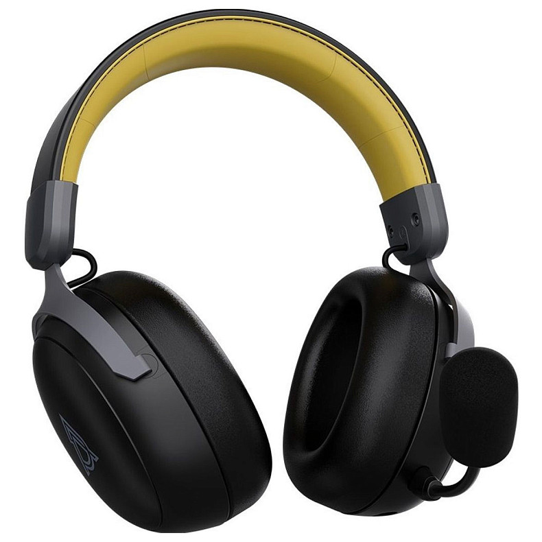 Гарнитура Ajazz AHM08 MAX Black Gray Yellow (AHM08-MAX-BGY)