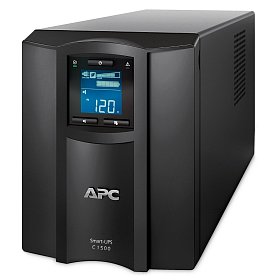 Источник бесперебойного питания APC Smart-UPS C 1500VA/900W, LCD, USB, SmartConnect, 8xC13