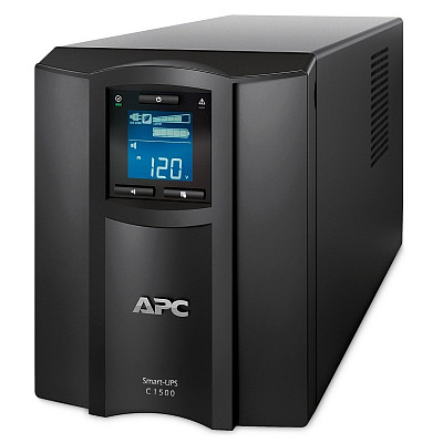 Источник бесперебойного питания APC Smart-UPS C 1500VA/900W, LCD, USB, SmartConnect, 8xC13