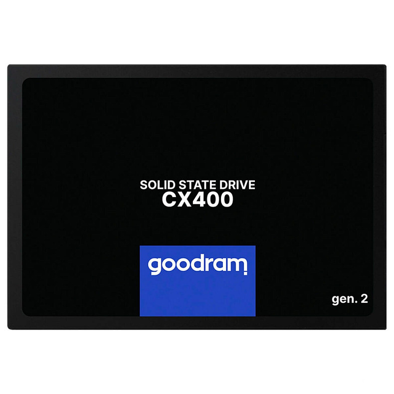 SSD диск Goodram CX400 Gen.2 256GB 2.5" SATAIII 3D TLC (SSDPR-CX400-256-G2)