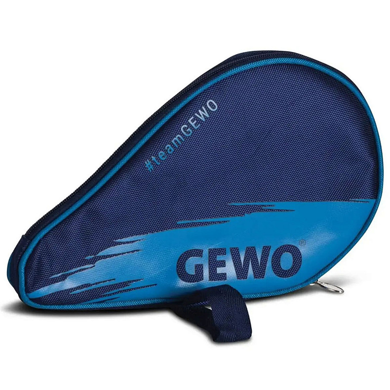 Чохол для ракетки Gewo Round Cover Wave з відділенням для м'ячів Marine/Light blue (109676962)