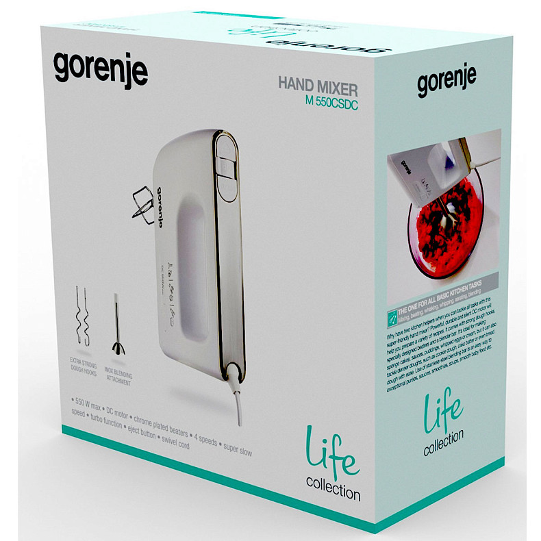 Миксер Gorenje M 550 CSDC (LW-2213G1)