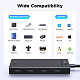 Хаб USB 3.2 Type-C -> 4хUSB-C 3.2 Gen2 10Gbps PD 100W Black CM806 Ugreen