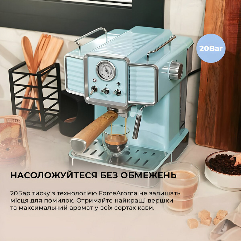 Кофеварка рожковая CECOTEC Power Espresso 20 Tradizionale