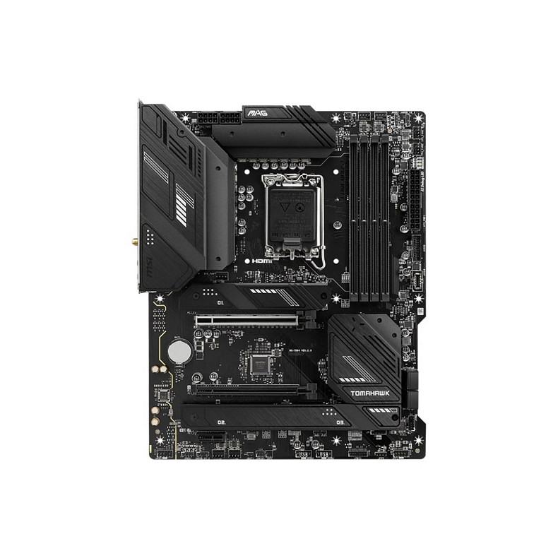 Материнская плата MSI MAG B760 TOMAHAWK WIFI s1700 B760 4xDDR5 M.2 HDMI DP WiFi BT ATX