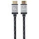 Кабель в блистере HDMI V.1.4, 4К 30 Гц, позолоченные коннекторы, нейлоновая оплетка, 7.5 м