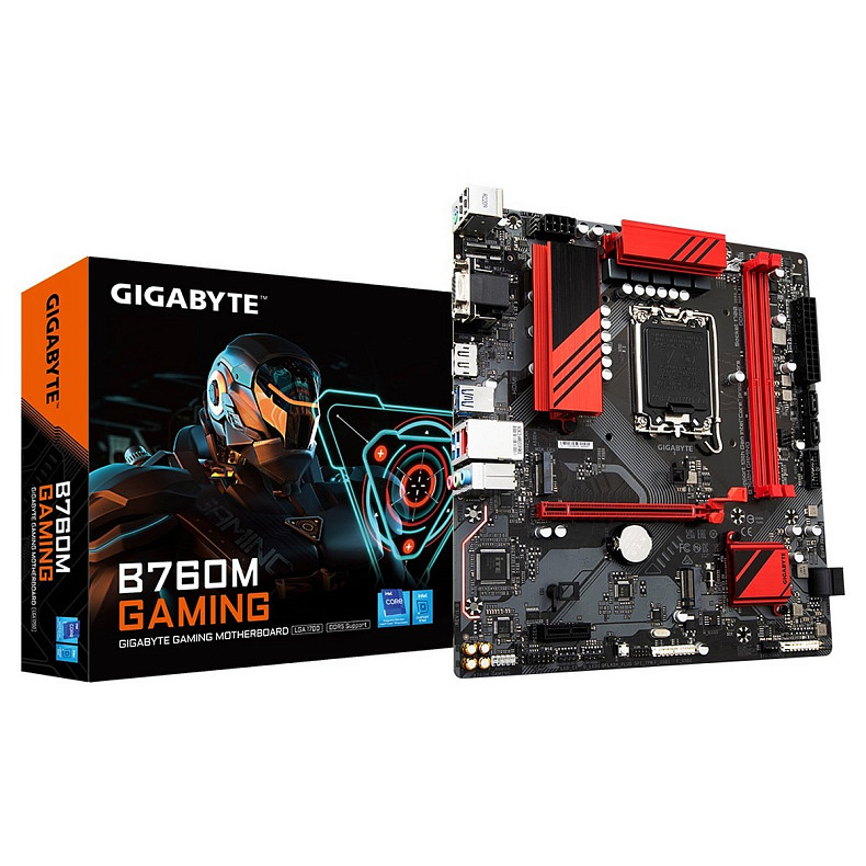 Материнська плата Gigabyte B760M Gaming Socket 1700