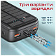Универсальная мобильная батарея Promate SolarTank-20PDQi 20000mAh 20W Black (solartank-20pdci.black)