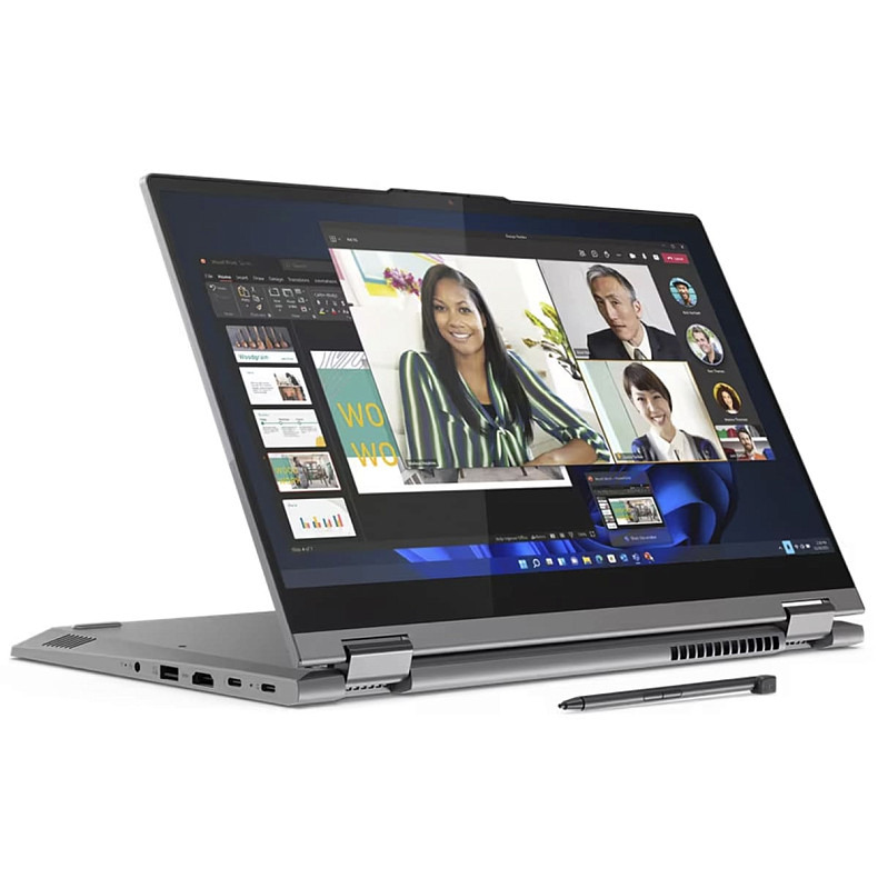 Ноутбук Lenovo 14FM/i7-1355U/16/512/Intel Iris Xe/W11P/F/ BL/Mineral grey ThinkBook 14s Yoga G3 IRU