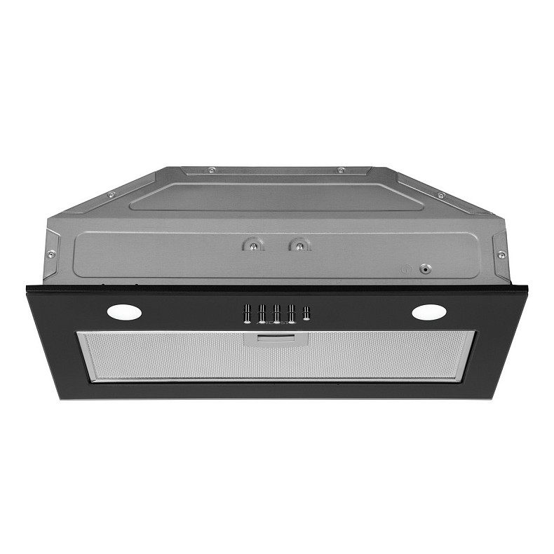 Витяжка Ardesto вбудована, 52см, 700м3ч, скло, 2х1Вт LED, кнопкове, чорний