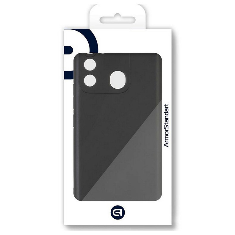 Чехол-накладка Armorstandart Matte Slim Fit для Tecno Spark 9 (KG5p) Camera cover Black (ARM64808)