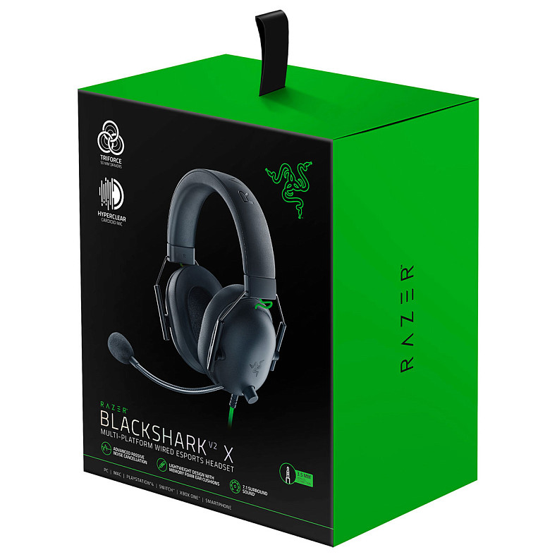 Навушники Razer Blackshark V2 X for Playstation Black (RZ04-03241000-R3G1)